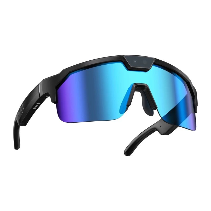 ZEBLAZE Q01 Niebieskie AI Okulary Sportowe