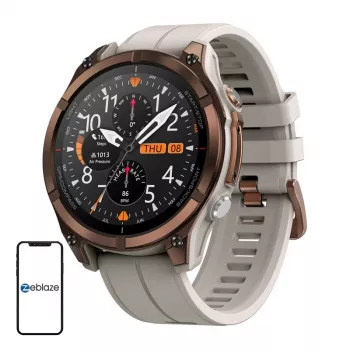 Zegarek smartwatch Zeblaze Stratos 4 Pro (Brązowy)