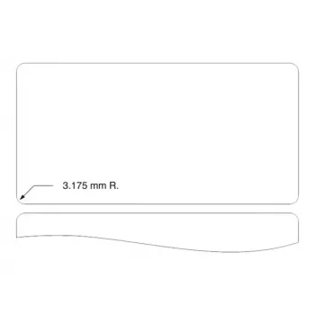 Rolka etykiet samoprzylepnych Zebra Z-Perform 1000T - Papier - 101,6 x 50,8 mm - 1370 etykiet na rolkę - Biały