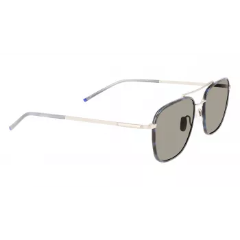 ZEISS MAN Okulary przeciwsłoneczne ZS22108S55194 - Czarna oprawka, szare szkła, 55/19/145 mm