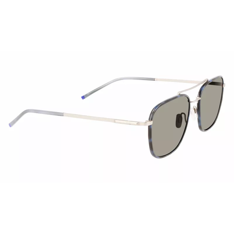 ZEISS MAN Okulary przeciwsłoneczne ZS22108S55194 - Czarna oprawka, szare szkła, 55/19/145 mm