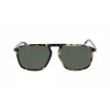Okulary przeciwsłoneczne ZEISS MAN ZS22507S57162 Prostokątna oprawka acetatowa Czarna Soczewki szare 57/16/145 mm