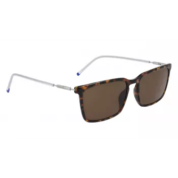 ZEISS MAN Okulary przeciwsłoneczne ZS22512S56172 (56/17/145 mm) Czarna oprawka Szare szkła