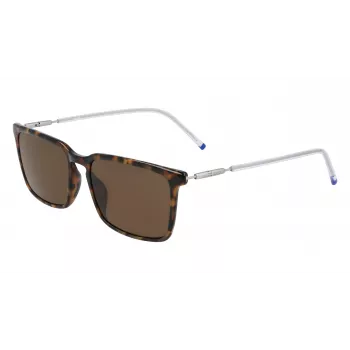 ZEISS MAN Okulary przeciwsłoneczne ZS22512S56172 (56/17/145 mm) Czarna oprawka Szare szkła