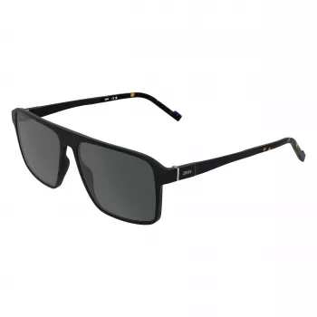Okulary przeciwsłoneczne ZEISS MAN ZS25564S-2 Prostokątne Czarna Oprawka Szare Szkła 57mm