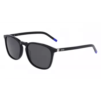 Okulary przeciwsłoneczne ZEISS MAN ZS22511S54180 - Prostokątna oprawka acetatowa z szarymi soczewkami