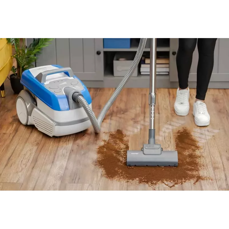 Zelmer Leon ZVC9150D Bagged Vacuum Cleaner, 2100W, HEPA H13 Filter, Niebieski