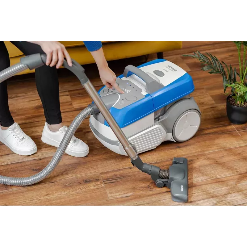 Zelmer Leon ZVC9150D Bagged Vacuum Cleaner, 2100W, HEPA H13 Filter, Niebieski