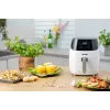 Zelmer ZAF5501W Frytownica beztłuszczowa, 5L, 1500W, Dotykowy panel, Biała