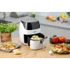 Zelmer ZAF5501W Frytownica beztłuszczowa, 5L, 1500W, Dotykowy panel, Biała