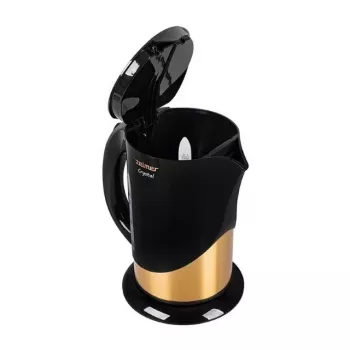 Zelmer ZCK7630 Crystal Gold Czajnik elektryczny 1.7L 2200W Czarny i Złoty