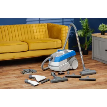 Zelmer ZVC9140D W&D AquaLeon Pro Odkurzacz mokry/suchy - 1700W, filtracja wodna, czarny/srebrny/niebieski