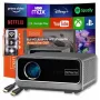 ZENWIRE G60 Przenośny Projektor Android Google TV Full HD 4K 39000 Lumens WiFi Smart