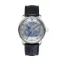 Zegarek automatyczny Zeppelin Friedrichshafen 85963, 42mm, czarna tarcza, skórzany pasek