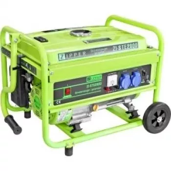 Zipper ZI-STE2800 Agregat prądotwórczy benzynowy 2,8 kW, 4-suwowy OHV, zbiornik 15 l, 2x Schuko