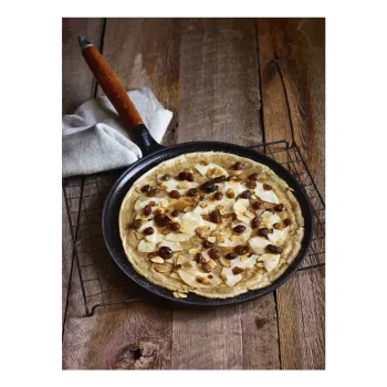 ZWILLING STAUB Żeliwna Patelnia z Drewnianym Uchwytem 40509-525-0 - 28 cm
