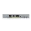 ZyXEL GS1350-18HP-EU0101F Smart Managed Gigabit PoE+ Switch z 16 portami PoE+ i 2 uplinkami SFP, budżet 250W