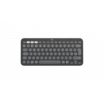 Logitech Pebble Keys 2 K380s klawiatura Bluetooth, UK QWERTY, grafitowa (920-011843)