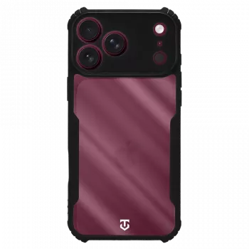 Tactical Quantum Stealth etui do iPhone 17 Pro Max / 18 Pro Max, przezroczyste/czarne