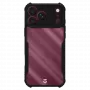 Tactical Quantum Stealth etui do iPhone 17 Pro Max / 18 Pro Max, przezroczyste/czarne