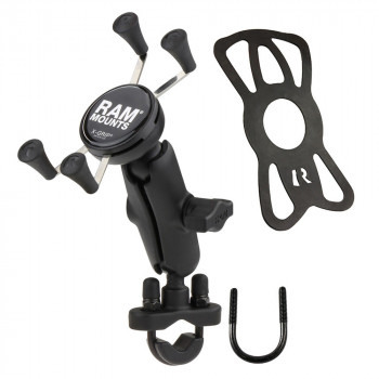 RAM Mounts X-Grip uchwyt na telefon z obejmą U na kierownicę (RAM-B-149Z-UN7)
