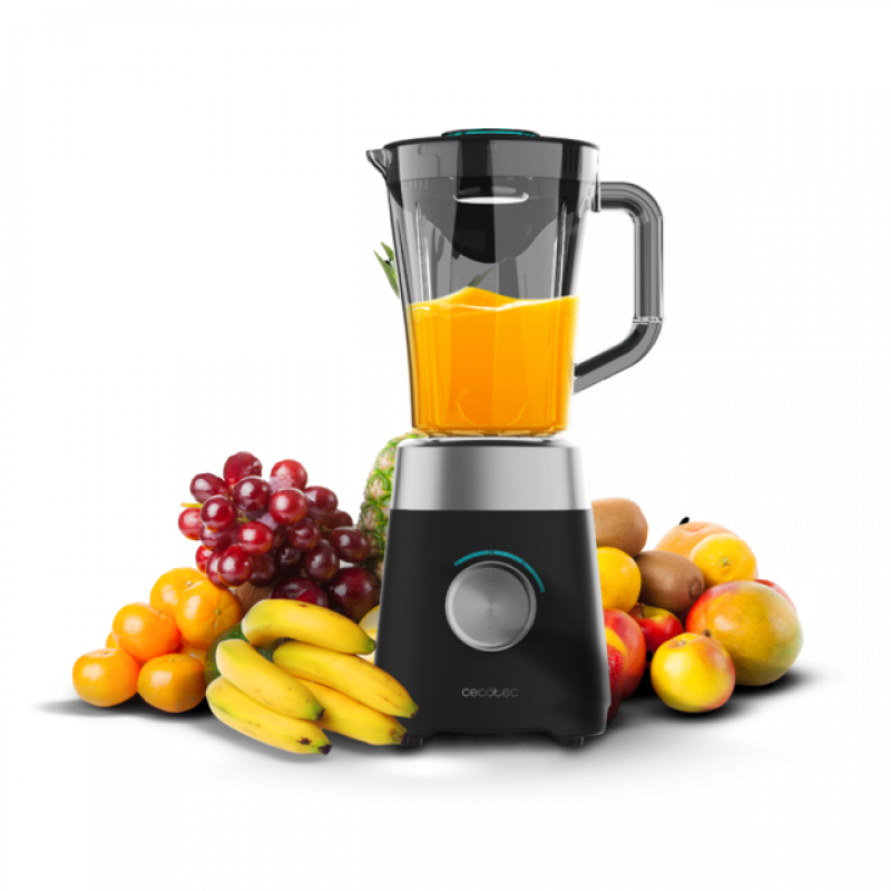 Cecotec Power Black Titanium 1300MAX B 03915 blender kielichowy, 1,5 l, czarny