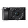 Sony Alpha 6100A ILCE6100AKB.CEC aparat bezlusterkowy z obiektywem E PZ 16–50mm OSS II, czarny