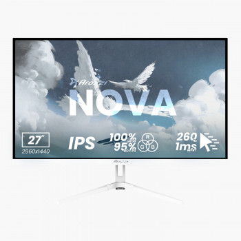 Arozzi Nova AZ-NO-27T2K260-WT monitor 27 cali IPS QHD 260 Hz, biały