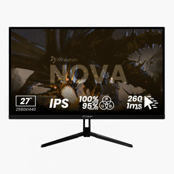 Arozzi Nova AZ-NO-27T2K260-BK monitor 27 cali IPS QHD 260 Hz, czarny