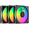 OCYPUS Gamma F12 Elite ARGB Reverse 3-Pack wentylator obudowy 120 mm Czarny