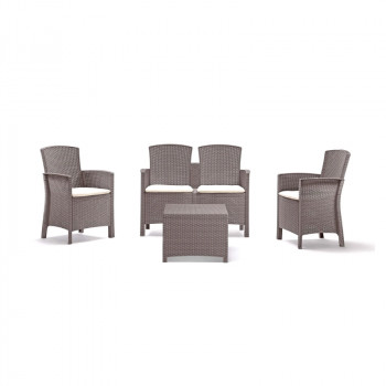 Zestaw mebli ogrodowych BICA Lido 2 Storage Beige