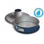 GUARDINI XBake Okrągła Forma do Ciasta z Szybkozamykaczem 26 cm Nieprzywierająca Stal Węglowa