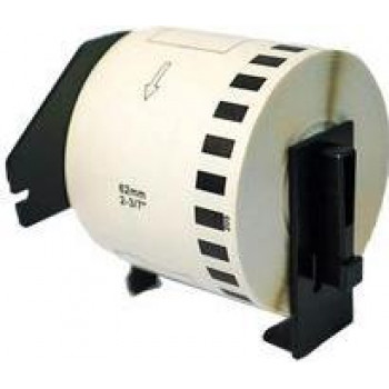 Etykiety ciągłe RILLPRINT, PP, 62 mm x 30,48 m, białe, termotransferowe, 1 rolka (85330)