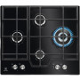 Electrolux KGG6456K 60cm wbudowana płyta gazowa z 4 palnikami, czarne szkło