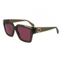 Okulary przeciwsłoneczne damskie Ferragamo SF2014S-320 - Havana Brown Gradient