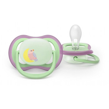 Smoczek Philips AVENT Ultra Air Night 6-18 miesięcy, 2 sztuki, świecący w ciemności