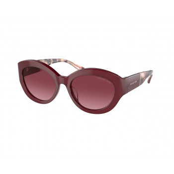 Michael Kors MK2204U39498H Damskie okulary przeciwsłoneczne Ciemny Szylkret Brązowy Gradient 54mm