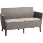 KETER Sofa ogrodowa dla dwóch osób Salemo 2 Seater Sofa beżowa