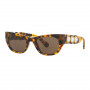 Swarovski Damskie Okulary Przeciwsłoneczne Butterfly 5695952 Gradient Grey 51mm