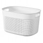 Kosz CURVER Filo L 18L 38x28x22cm Biały