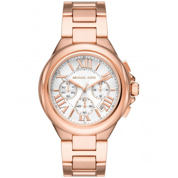 Michael Kors Parker Damski Zegarek Chronograf MK7271 43mm Różowe Złoto Stal Szlachetna