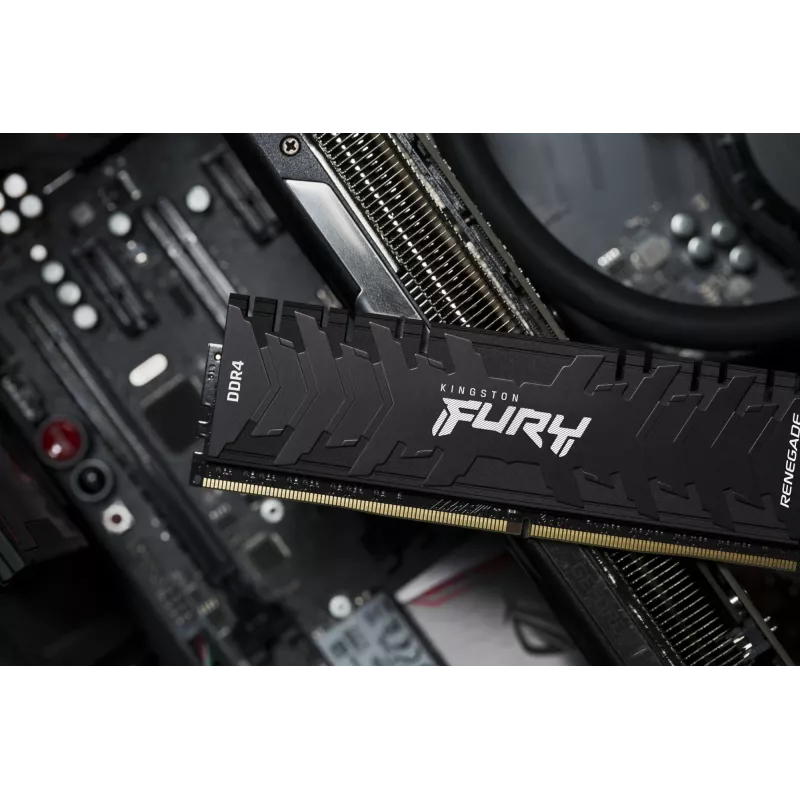 Kingston Technology FURY 8GB 3200MT/s DDR4 CL16 DIMM Renegade Czarny