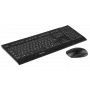 CHERRY B.Unlimited 3.0 klawiatura W zestawie mysz Uniwersalne RF Bezprzewodowy AZERTY Francuski Czarny