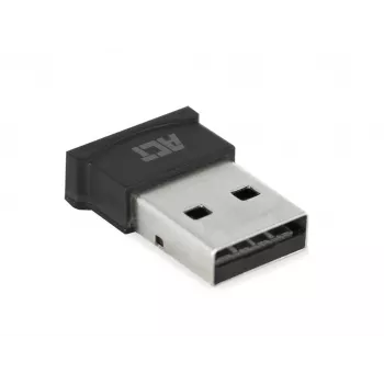 ACT Adapter USB Bluetooth, Bezprzewodowy, USB, Bluetooth, 3 Mbit/s, Czarny