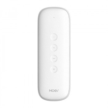 MOES ZR-SR-R01 pilot scen Zigbee z 4 przyciskami, biały