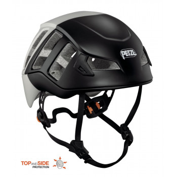 Petzl METEOR A071AC05 kask wspinaczkowy, M/L 57–61 cm, czarny/szary
