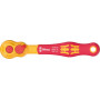 Wera 8007 A VDE Zyklop izolowana grzechotka, 1/4 cala, 144 mm, 05004866001