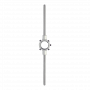 RUKO 242165 oprawka do narzynek DIN 225, 16 × 5 mm