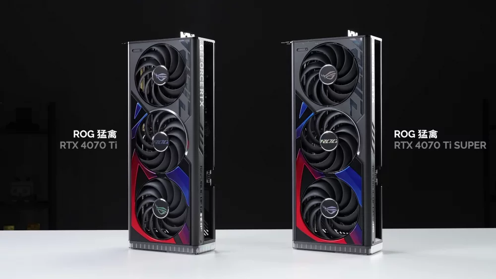 Triple fan gaming graphics card